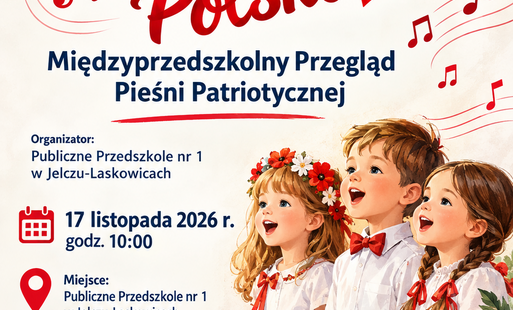 Zdjęcie do III Gminny Przegląd Przedszkolnej Pieśni Patriotycznej 2026